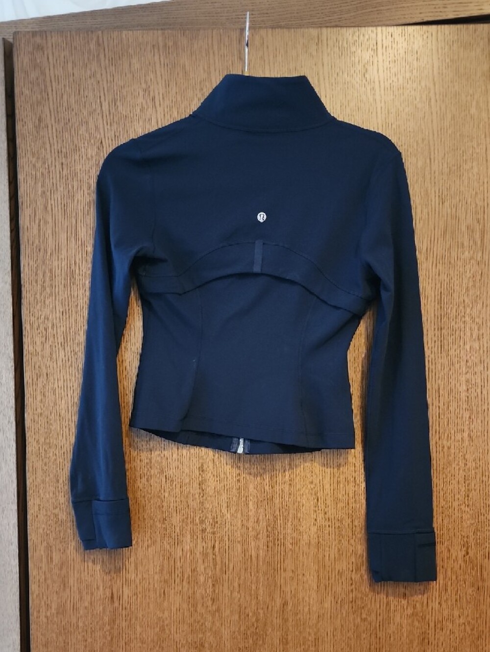 lululemon athletica Navy Full-Zip Athletic Jacket Silver Hardware - Picture 3 of 4